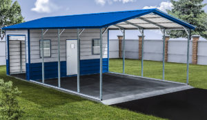 metal carports for sale or rent to own in Covington LA